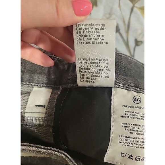 AG Adriano Goldschmied Jeans Alexxis Bootcut Roadway High Rise Flare Vintage 28 - Picture 8 of 8